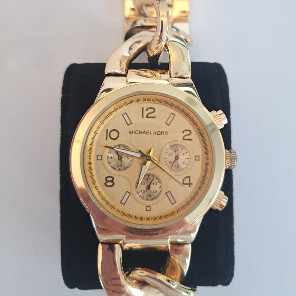 Michael Kors Twist Gold-Tone Watch
